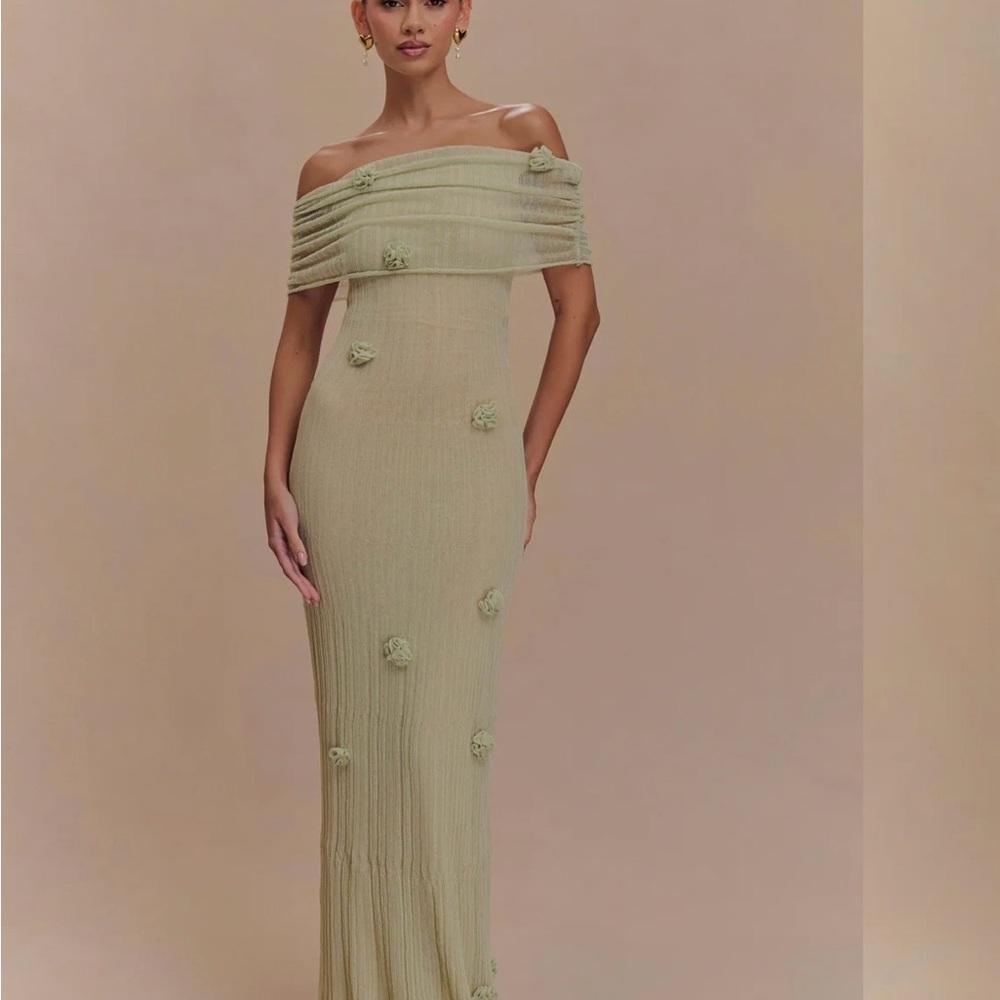 Brynn Orchid Knit Maxi Dress